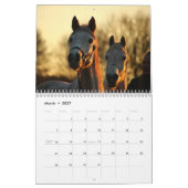 2027 Schöne Pferde Kalender (Mär 2027)