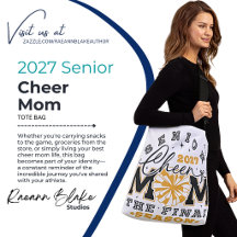 2027 Senior Cheer Mom Letzte Saison Tragetasche