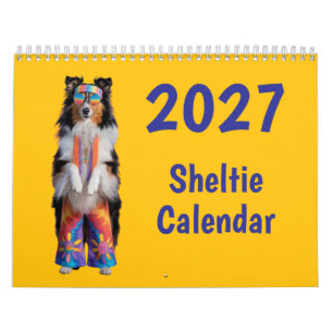 2027 Sheltie-Hundekalender Kalender