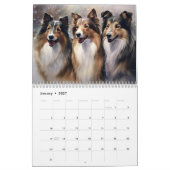 2027 Shetland-Schäferhund Kalender (Jan 2027)