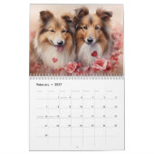 2027 Shetland-Schäferhund Kalender (Feb 2027)