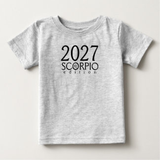 2027 Skorpion Edition mit Symbol Baby T-Shirt