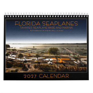2027 Tavares Florida Wasserflugzeug-Kalender Kalender