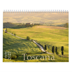 2027 Toskana-Landschaftsfotografie-Kalender Kalender