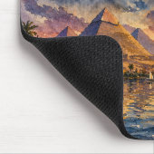 2027 Totale Sonnenfinsternis Ägypten Mousepad (Ecke)