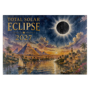 2027 Totale Sonnenfinsternis Ägypten Schneidebrett