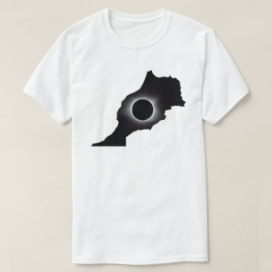 2027 Totale Sonnenfinsternis Marokko Land T-Shirt