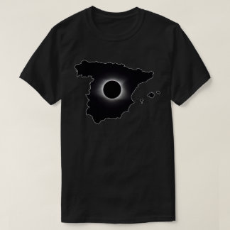2027 Totale Sonnenfinsternis Spanien Land T-Shirt
