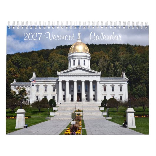 2027 Vermont - Kalender (Titelbild)