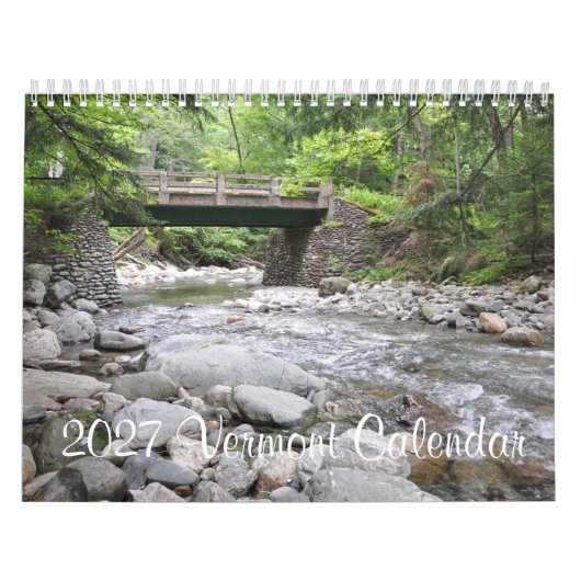 2027 Vermont - Kalender (Titelbild)