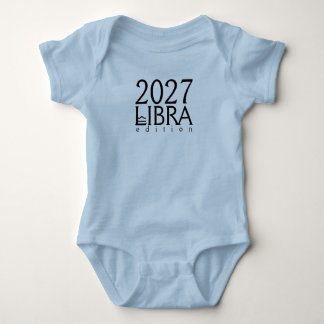 2027 Waage Edition mit Symbol Baby Strampler