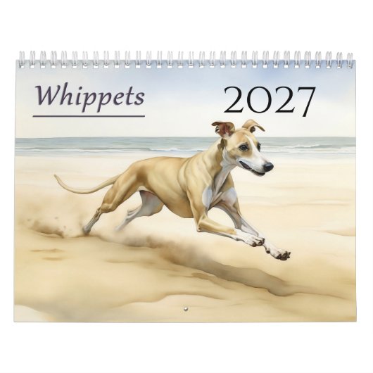2027 Whippets Kalender (Titelbild)