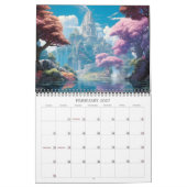 2027 Wunderschöne Landschaften 4 Kalender (Feb 2027)