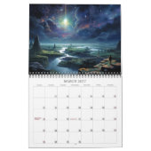 2027 Wunderschöne Landschaften 4 Kalender (Mär 2027)