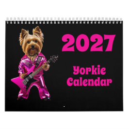 2027 Yorkie-Hundekalender Kalender