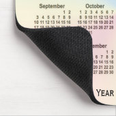2028-2029 Rainbow Cloud School Calendar by Janz Mousepad (Ecke)