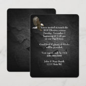 2028 Party Bald Eagle Einladung (Vorne/Hinten)