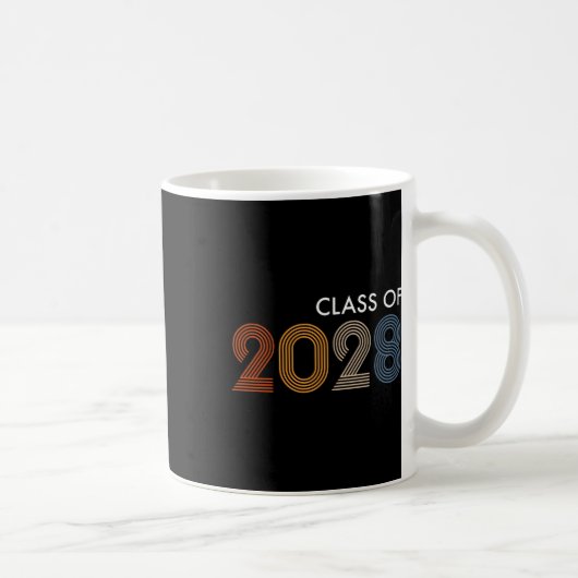 2028 Uni University High School Future Grad Kaffeetasse (Rechts)