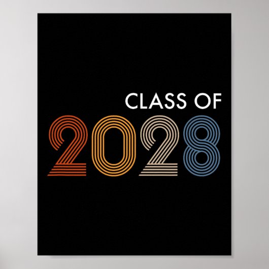 2028 Uni University High School Future Grad Poster (Vorne)