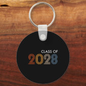 2028 Uni University High School Future Grad Schlüsselanhänger (Vorderseite)