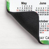2029 Green Holiday Art Kalender von Janz Mouse Pad Mousepad (Ecke)