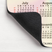 2029 Rainbow Cloud 52 Calendar by Janz Mousepad (Ecke)