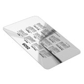2029 Raucherkalender von Janz 4x6 Magnet (Rechte Seite)