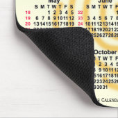 2029 Sonnentage 52 Wochen ISO Kalender von Janz Mousepad (Ecke)