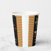 202 wurde Elfed Up Funny Cocktail Party Weihnachte Pappbecher (Links)