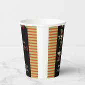 202 wurde Elfed Up Funny Cocktail Party Weihnachte Pappbecher (Rechts)