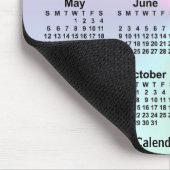 2030 Rainbow Cloud Calendar by Janz Mousepad (Ecke)
