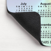 2030 Rainbow Cloud Calendar by Janz Mousepad (Ecke)
