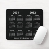 2031-2032 Neon School Year Calendar by Janz Mousepad (Mit Mouse)