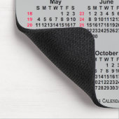 2031 Silver 52 Weeks ISO Calendar by Janz Mousepad (Ecke)