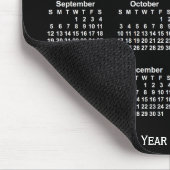2032-2033 Neon School Year Calendar by Janz Mousepad (Ecke)