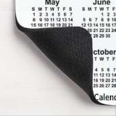 2033 Weißkalender von Janz Mouse Pad Mousepad (Ecke)