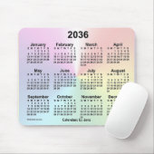 2036 Rainbow Mousepad (Mit Mouse)
