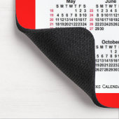 2036 Red 52 Weeks ISO Calendar by Janz Two Mousepad (Ecke)