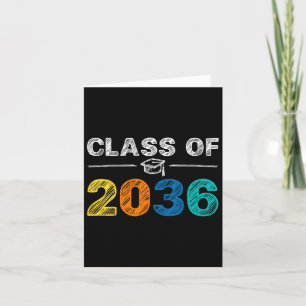 2036 wächst mit mir am ersten Schultag Karte