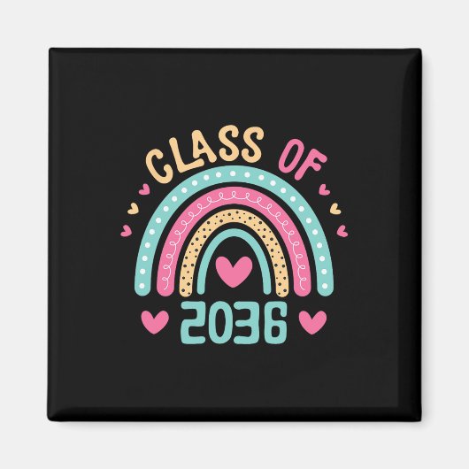 2036 wächst mit mir am ersten Schultag Magnet (Vorne)