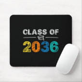 2036 wächst mit mir am ersten Schultag Mousepad (Mit Mouse)