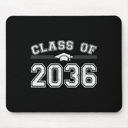 2036 wächst mit mir am ersten Schultag Mousepad (Vorne)