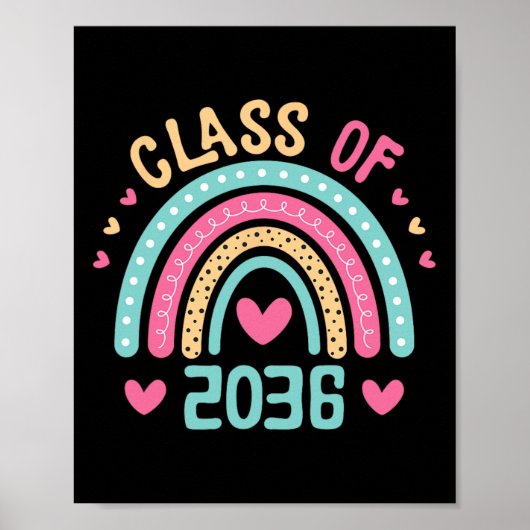 2036 wächst mit mir am ersten Schultag Poster (Vorne)
