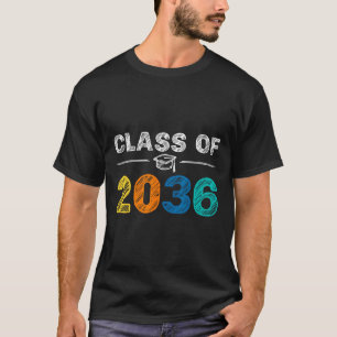2036 wächst mit mir am ersten Schultag T-Shirt