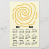 2037-2038 Sonnentage Schuljahr von Janz Briefpapier (Vorderseite)