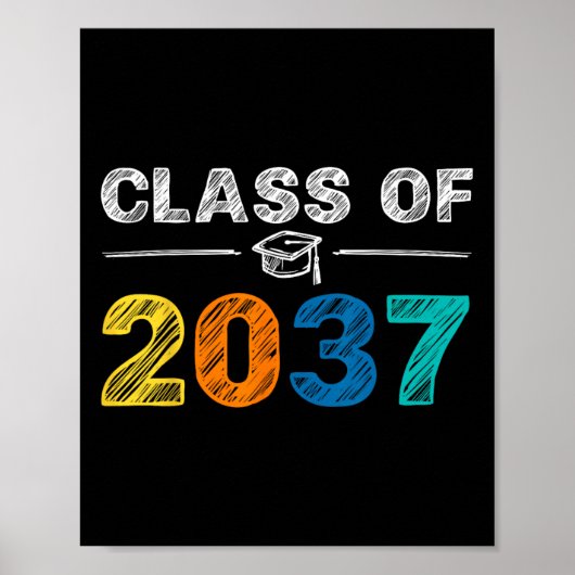 2037 wächst mit mir am ersten Schultag Poster (Vorne)