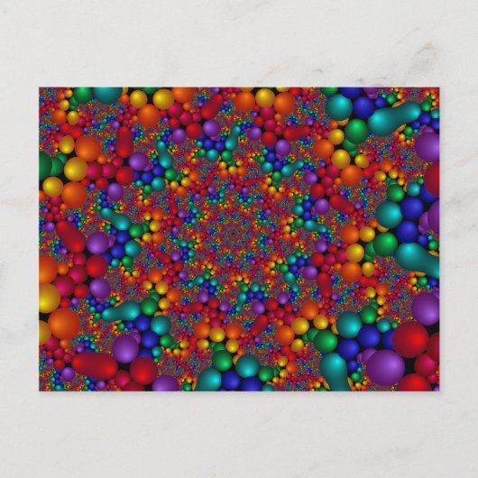 203 Fraktal Postkarte (Vorderseite)