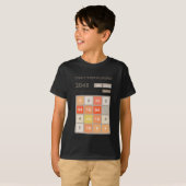 2048CantStopPlaying.png T-Shirt (Vorne ganz)