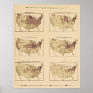 204 Hersteller/km2 Poster