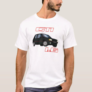 205 GTI 1.6 87 88 89 90 Schwarz T-Shirt
